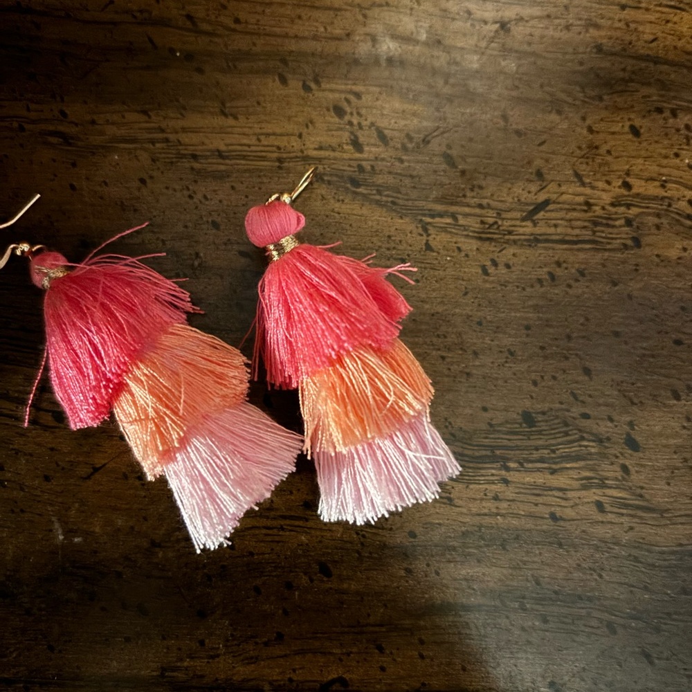 Colorful Tassel Earrings